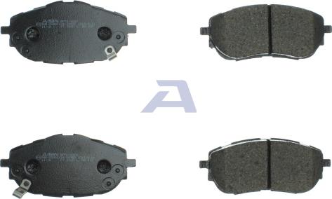 AISIN BPTO-1020 - Brake Pad Set, disc brake autospares.lv