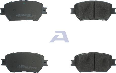 AISIN BPTO-1023 - Brake Pad Set, disc brake autospares.lv