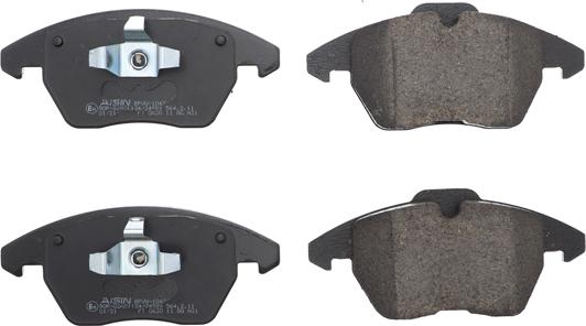 Aisin BPVW-1047 - Brake Pad Set, disc brake autospares.lv