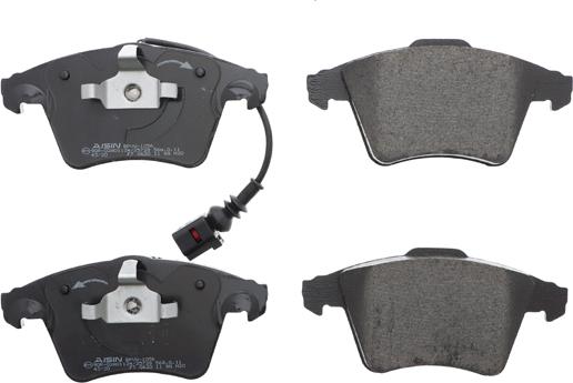 Aisin BPVW-1056 - Brake Pad Set, disc brake autospares.lv