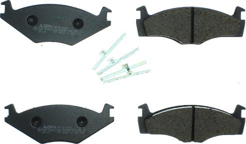 AISIN BPVW-1035 - Brake Pad Set, disc brake autospares.lv