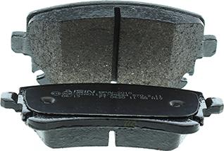 AISIN BPVW-2010 - Brake Pad Set, disc brake autospares.lv