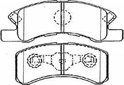 Magneti Marelli 600000099090 - Brake Pad Set, disc brake autospares.lv