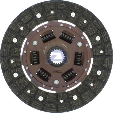 Aisin DD-022 - Clutch Disc autospares.lv