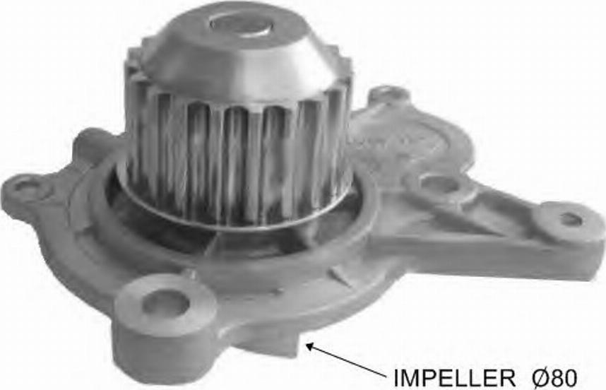 AISIN WPY-026 - Water Pump autospares.lv