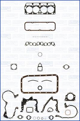 Ajusa 50099500 - Full Gasket Set, engine autospares.lv