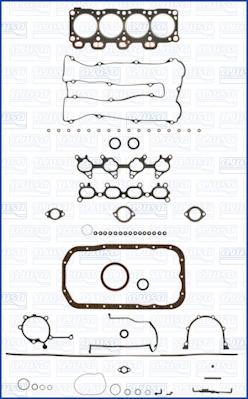 Ajusa 50128200 - Full Gasket Set, engine autospares.lv