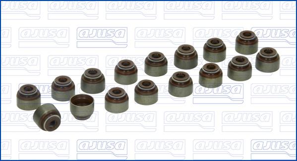 Ajusa 57016600 - Seal Set, valve stem autospares.lv