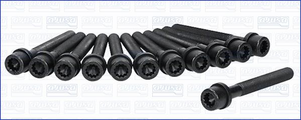 Ajusa 81000500 - Bolt Kit, cylinder head autospares.lv