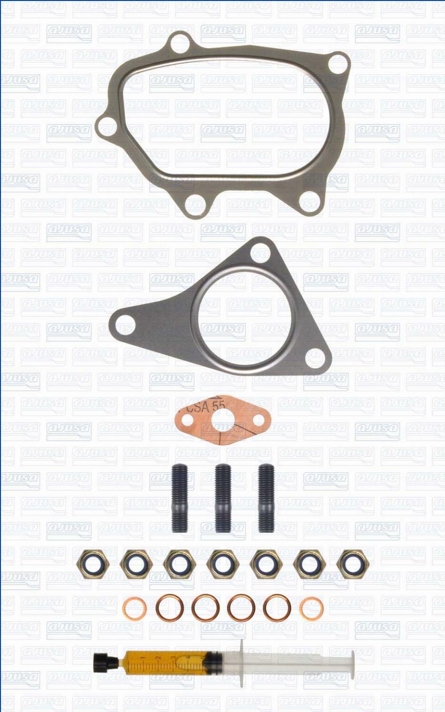 Ajusa JTC12434 - Mounting Kit, charger autospares.lv