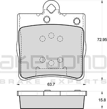 Valeo 604157 - Brake Pad Set, disc brake autospares.lv
