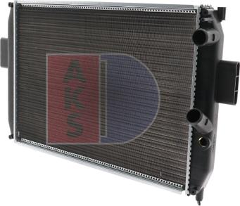 AKS Dasis 400400N - Radiator, engine cooling autospares.lv