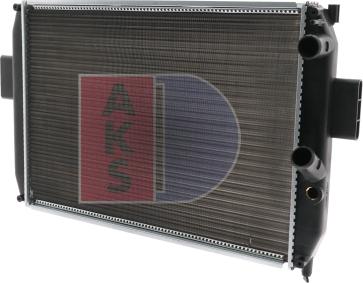 AKS Dasis 400400N - Radiator, engine cooling autospares.lv