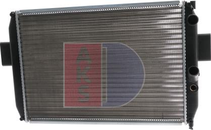 AKS Dasis 400400N - Radiator, engine cooling autospares.lv