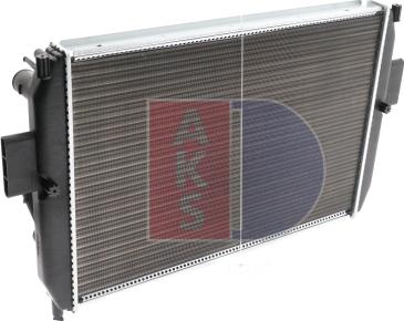 AKS Dasis 400400N - Radiator, engine cooling autospares.lv