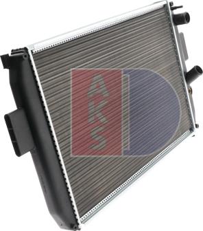 AKS Dasis 400400N - Radiator, engine cooling autospares.lv