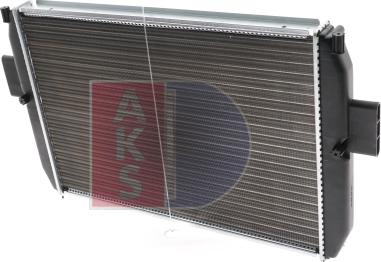 AKS Dasis 400400N - Radiator, engine cooling autospares.lv