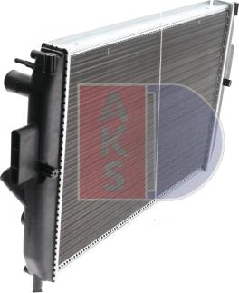 AKS Dasis 400400N - Radiator, engine cooling autospares.lv