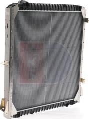 AKS Dasis 400043X - Radiator, engine cooling autospares.lv