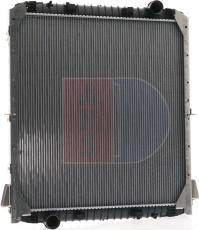 AKS Dasis 400043X - Radiator, engine cooling autospares.lv