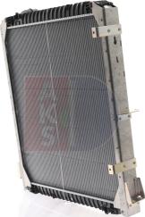 AKS Dasis 400043X - Radiator, engine cooling autospares.lv