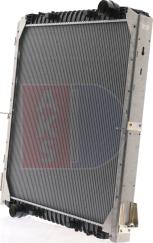 AKS Dasis 400043X - Radiator, engine cooling autospares.lv