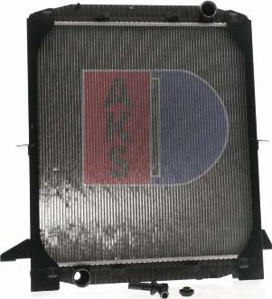 AKS Dasis 400014N - Radiator, engine cooling autospares.lv