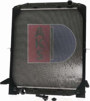 AKS Dasis 400014N - Radiator, engine cooling autospares.lv