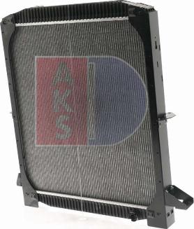 AKS Dasis 400014N - Radiator, engine cooling autospares.lv