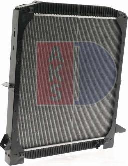 AKS Dasis 400014N - Radiator, engine cooling autospares.lv