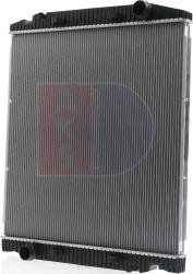 AKS Dasis 400016X - Radiator, engine cooling autospares.lv