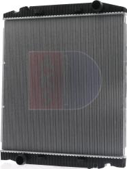 AKS Dasis 400016X - Radiator, engine cooling autospares.lv