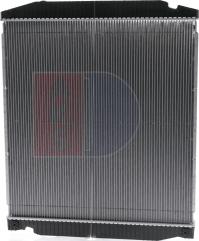 AKS Dasis 400016X - Radiator, engine cooling autospares.lv