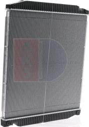 AKS Dasis 400016X - Radiator, engine cooling autospares.lv