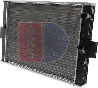 AKS Dasis 400320N - Radiator, engine cooling autospares.lv