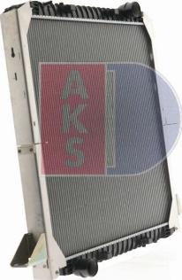 AKS Dasis 400210N - Radiator, engine cooling autospares.lv