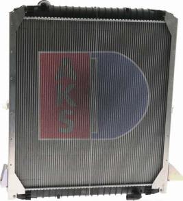 AKS Dasis 400210N - Radiator, engine cooling autospares.lv