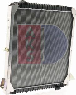 AKS Dasis 400210N - Radiator, engine cooling autospares.lv