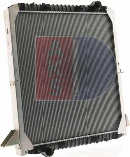 AKS Dasis 400210N - Radiator, engine cooling autospares.lv