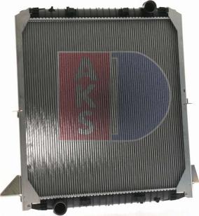 AKS Dasis 400210N - Radiator, engine cooling autospares.lv