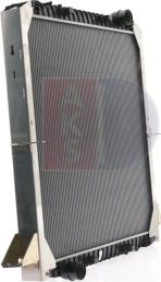 AKS Dasis 400210X - Radiator, engine cooling autospares.lv