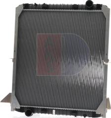 AKS Dasis 400210X - Radiator, engine cooling autospares.lv