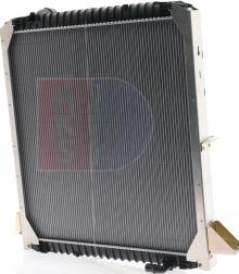 AKS Dasis 400210X - Radiator, engine cooling autospares.lv