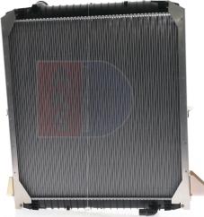 AKS Dasis 400210X - Radiator, engine cooling autospares.lv