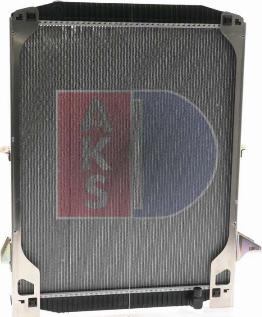 AKS Dasis 400220N - Radiator, engine cooling autospares.lv