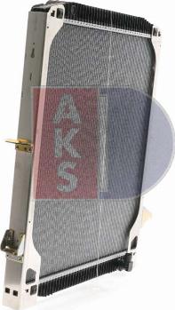 AKS Dasis 400220N - Radiator, engine cooling autospares.lv