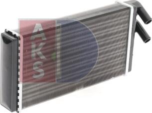 AKS Dasis 489040N - Heat Exchanger, interior heating autospares.lv