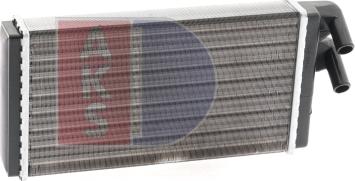 AKS Dasis 489040N - Heat Exchanger, interior heating autospares.lv