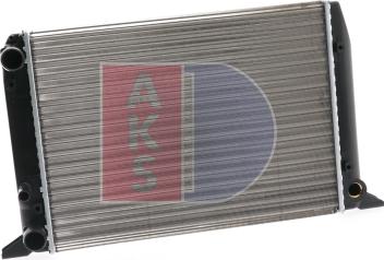 AKS Dasis 480490N - Radiator, engine cooling autospares.lv