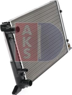 AKS Dasis 480490N - Radiator, engine cooling autospares.lv